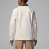 Jordan Kids Letter Logo Solid Color Polo Long Sleeve T-Shirt Kids Tops White FJ5782-133