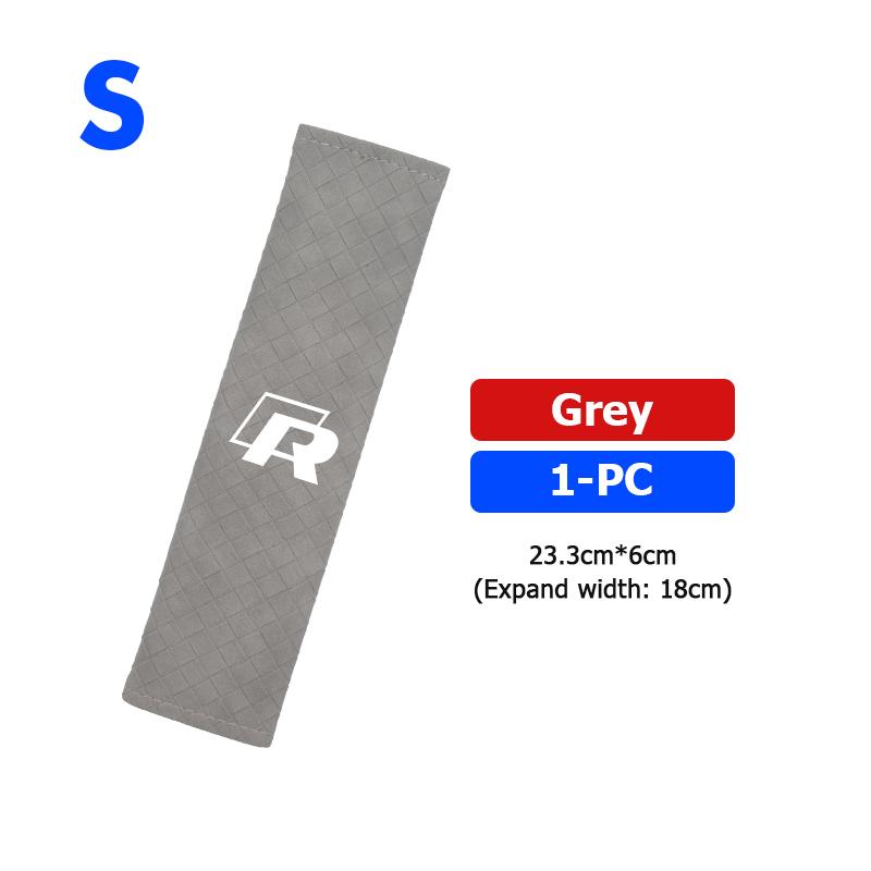For Volkswagen VW Car Seat Belt Shoulder Pad Extended Safety Belt Protection Cover Tiguan CC Jetta Polo Golf 4 5 6 Passat B5 B6 DCSX4