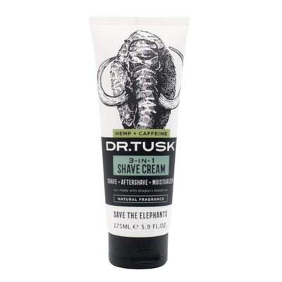 DR. Крем для бритья TUSK Gillette Shaving Cream Sensitive 3 в 1 Shaving 97 Мужской лосьон после бритья 5,9 жидких унций
