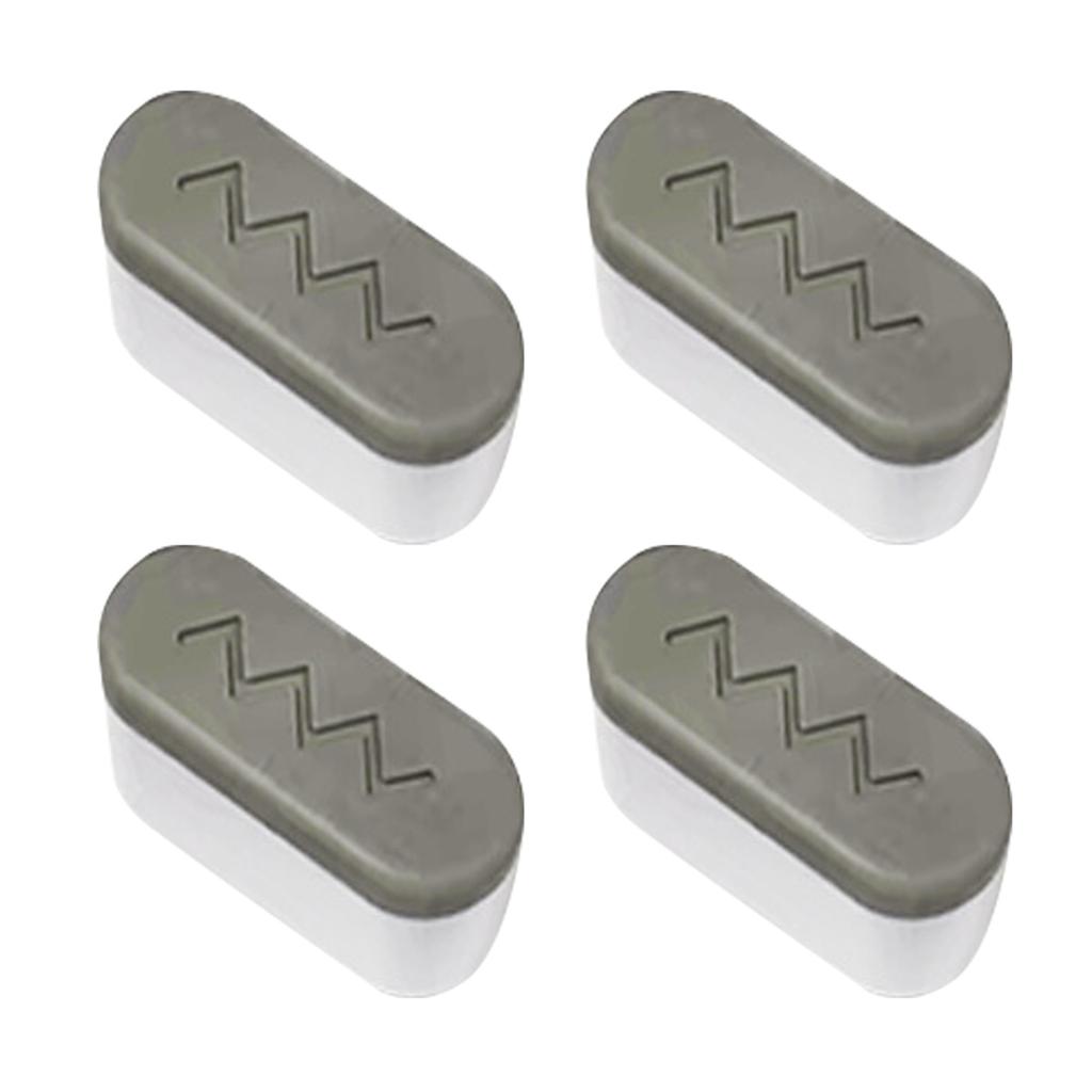 Anti-Slip Toilet Seats Pads 4 Pack Thick Toilet Seats Buffer Pads Bathroom Accessories