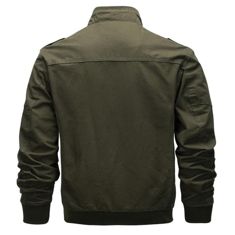 Men'S Jacket Autumn And Winter Cotton Military Uniform Coat Large Size Jackets Air Force One Clothes