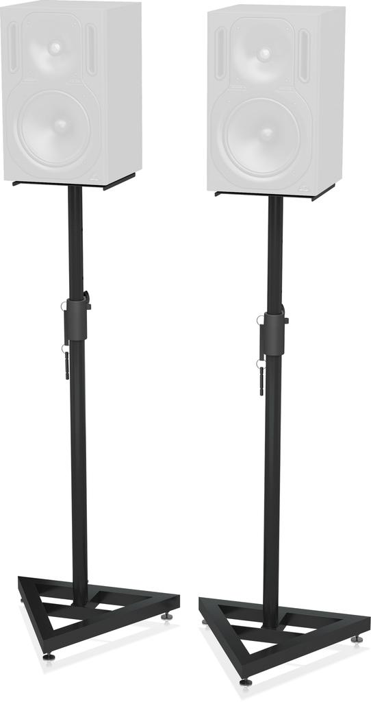 Behringer sm5002 - zestaw statywów pod monitory studyjne z regulacja wysokości 93 - 115 cm