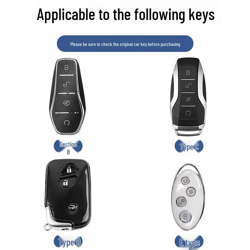 Dolphin Key Case for BYD Cars: Tang, Song, Han EV, Yuan Pro, Destroyer 05