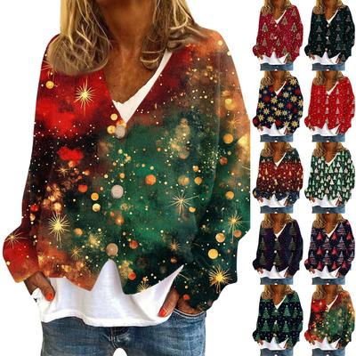 Женское модное короткое пальто, повседневная однобортная куртка с длинным рукавом и принтом, верхняя часть из плюша