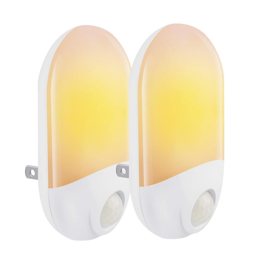 Human Body Motion Sensor LED Night Light - Energy-Saving Bedside Lamp