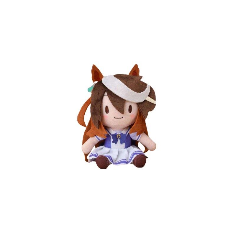 Оригинальные мягкие игрушки-пупсы Uma Musume Pretty Derby: Kitasan Black, Satono Diamond, Manhattan Cafe. Аниме. Игрушки Fufu в подарок.