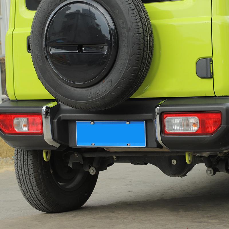 Украшение заднего бампера, наклейка, накладка для Suzuki Jimny 2019, внешние аксессуары для автомобиля