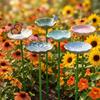 Ceramic Bee Bird Feeder Garden Decoration Insect Water Dispenser Hummingbird Feeder  Outdoor