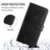 For Samsung Galaxy A36 5G Wallet Case with Wrist Strap Butterfly Imprint Leather Phone Cover