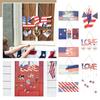 Independence Day Wooden Door Plate Day Home Party Layout Props Door Hanging