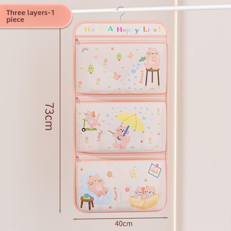 Многослойный подвесной органайзер для хранения носков, нижнего белья, дверь шкафа