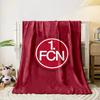 1. FCN Logo Blanket for all seasons blanket lunch break throw gift