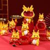 2024 Dragon Decorative Coins Holder Desktop Keys Holder Resin Animal Coins Box for GoodLuck and Savings Home Decor