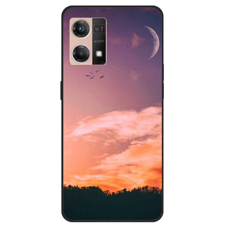 Чехол для Oppo Reno7 4G CPH2363 Ударопрочный Мягкий силикон ТПУ Задняя крышка Для Oppo F21 Pro F21Pro Чехлы для телефонов для Reno 7 4G Милый