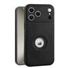 Чехол для iPhone 17 16 15 14 13 12 11 Pro Max Plus, мягкая кожаная задняя панель с отверстием для защиты объектива, чехол с полным покрытием по краям
