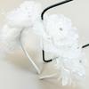 1PC Flower Headbands Brooch Headdress Hair Accessories For Bridal Bridesmaid Wedding Party Simulated Flower Hairbands Ornament