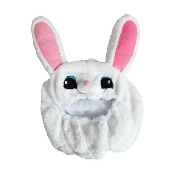 Motorcycle Helmet Cover Dustproof Universal Bicycle Helmet Cover Funny Plush Motorcycle Headwear for Full Helmets