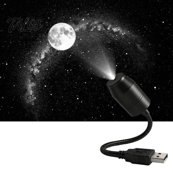 Портативный проектор звездного неба USB, лампа для создания атмосферы с регулируемым на 360° шлангом, светодиодный ночник со звездами для автомобиля, спальни, офиса, романтическая атмосфера неба, проекция