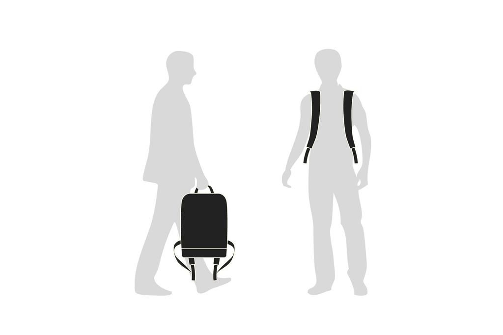 PC Business Conifer Nomad Medium Sapphire Blue [Moleskine] Backpack, 13-inch storage, backpack, ET83BKMK27, Green, Backpack,