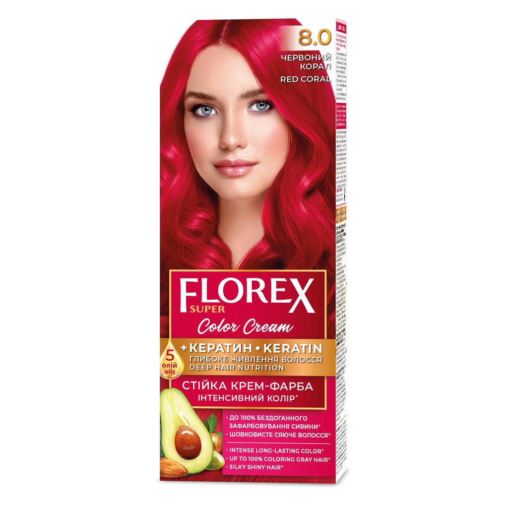 Florex Super Permanent Hair Dye Cream - Give Your Hair Deep Nourishment, Makes Your Hair Soft and Silky-shiny.