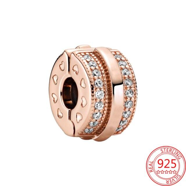 925 Sterling Silver Glass Beads Charms for Jewelry DIY Making Fit Original Bracelets Bangles for Women Gift