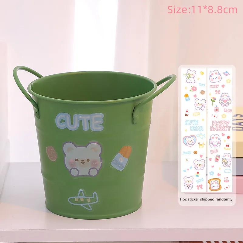 Креативный милый держатель для ручек большой емкости для конфет, канцелярских принадлежностей, косметики, Bursh Hairpij, настольный органайзер, кавайные настольные аксессуары