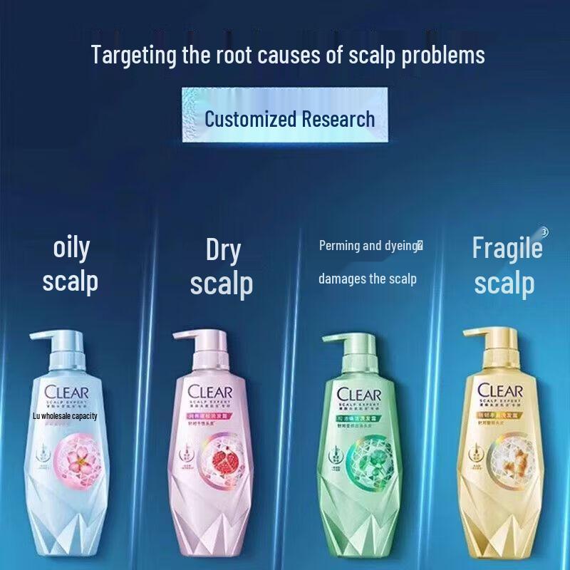 CLEAR Amino Acid & Hyaluronic Acid Scalp Care Shampoo