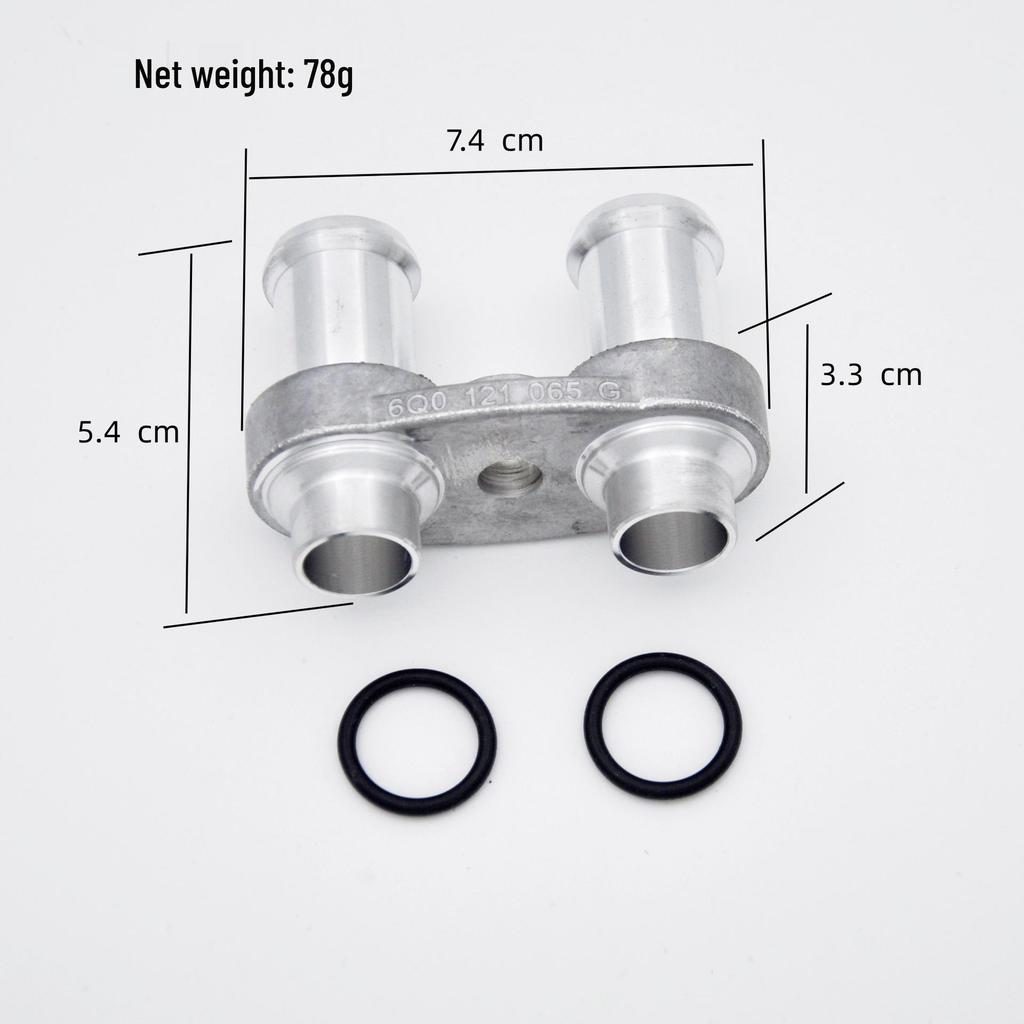 Volkswagen POLO/Skoda Fabia Heater Radiator Coolant Hose Connector 6Q0121065G