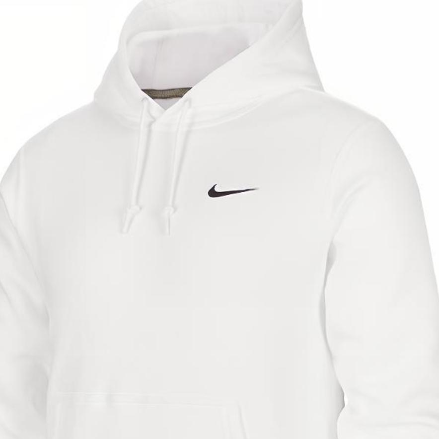 Nike Sweatshirts Men's White Hooded Moderate Regular 916271-100