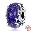 Charm Plata De Ley 925 Suitable Bracelet 925 Sterling Silver Kitten Galaxy Series Beaded Women's Diy Jewelry