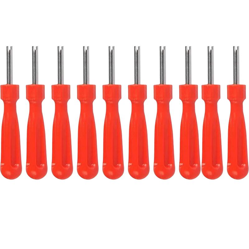 10/1 шт. Инструменты для снятия сердечника вентиля шины Гаечный ключ для сердечника вентиля шины Инструмент для ремонта шин Отвертка для сердечника для автомобиля Велосипеда Автомобильные инструменты