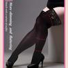 Plus Big Size Elastic Fat Woman Sexy Over Knee Thigh Highs Lace Stockings  Plus Size Leg Long Knee Socks