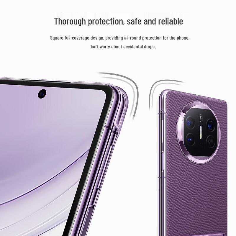 Оригинальный чехол для телефона Huawei Mate X5 из искусственной кожи с многонаправленной подставкой