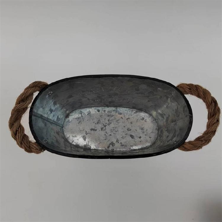 4pcs Stylish Iron Planter Pots with Letter Handmade Decorative Flower Bucket Floral Arrangement Containers for Home