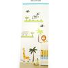 [M9130] - Sheet of Stickers 'Jungle Animals' (50x70 Cm)