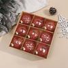 9 Pcs Christmas Ball Ornaments Shatterproof Christmas Decorative Balls Reusable Festival Hanging Ornaments for Christmas