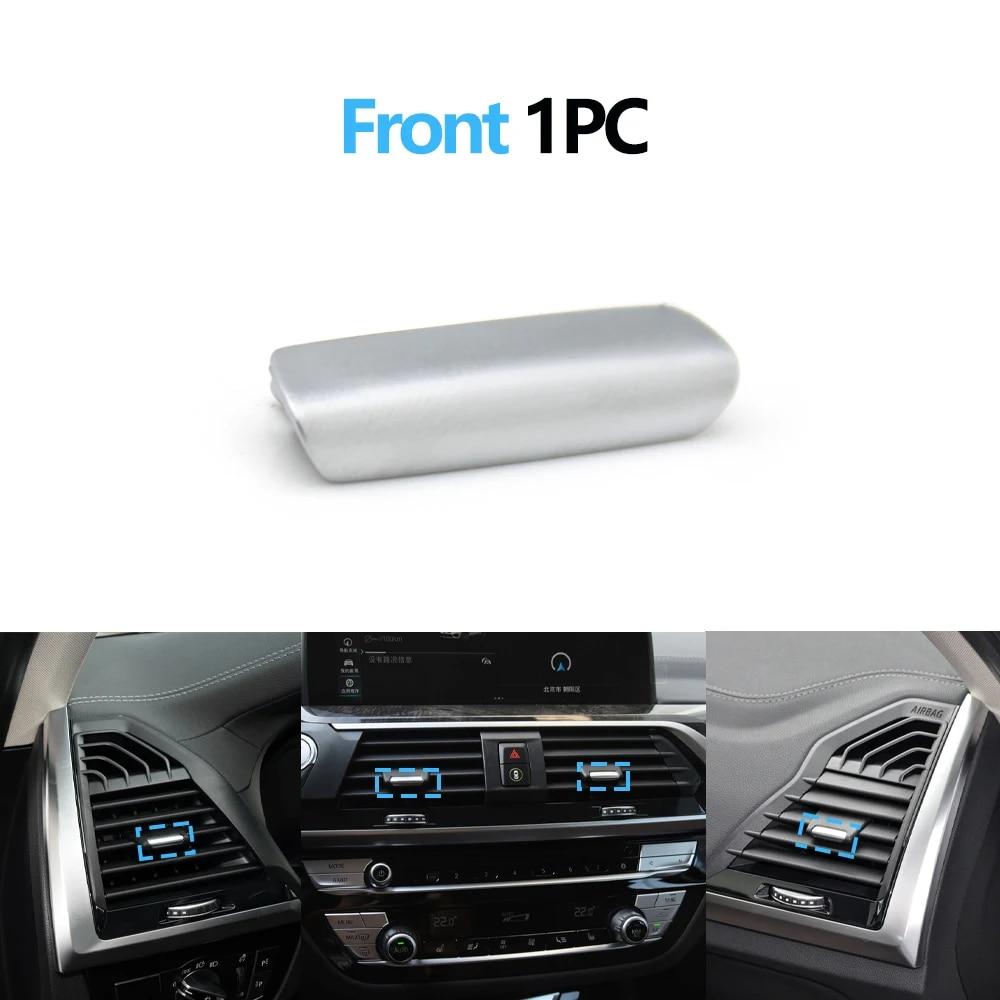 Car Front Rear Air Conditioning AC Vent Outlet Tab Clip Slider Toggle Piece For BMW X3 X4 G01 G02 F97 F98 2018
