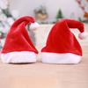 Christmas Short Red Plush Cap Holiday Gathering Celebrations Supplies Decoration
