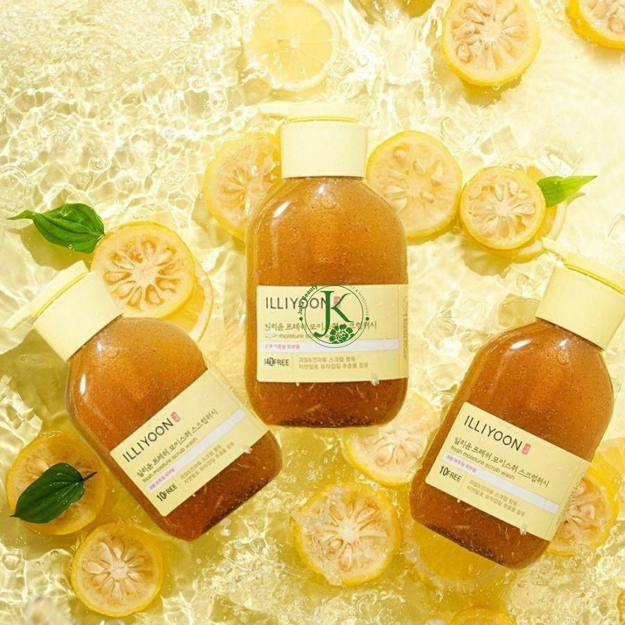 ILLIYOON Свежий скраб для умывания 400мл