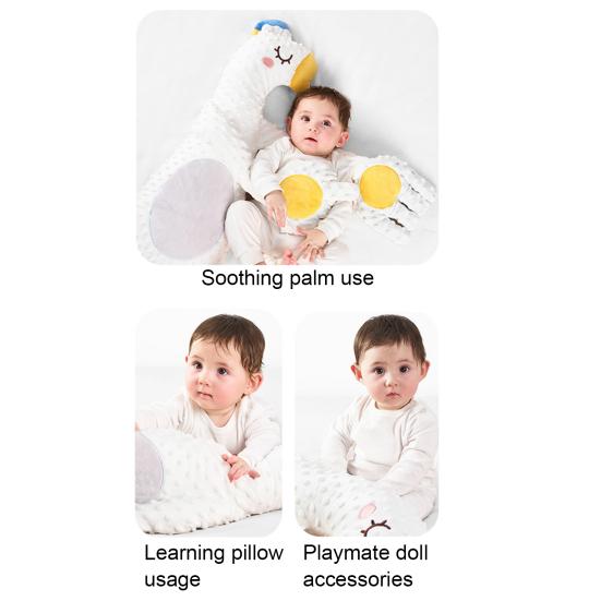 Мягкая игрушка-успокоитель для сна младенцев, с приятными поглаживаниями и музыкой, для новорожденных и младенцев.