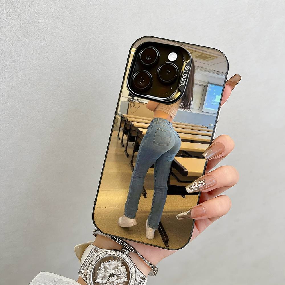 Чехол для телефона для девочек для iPhone 17,16,15,14,13,12,11 Plus,Pro Max,XS,Разноцветный Серебристый Черный Чехол