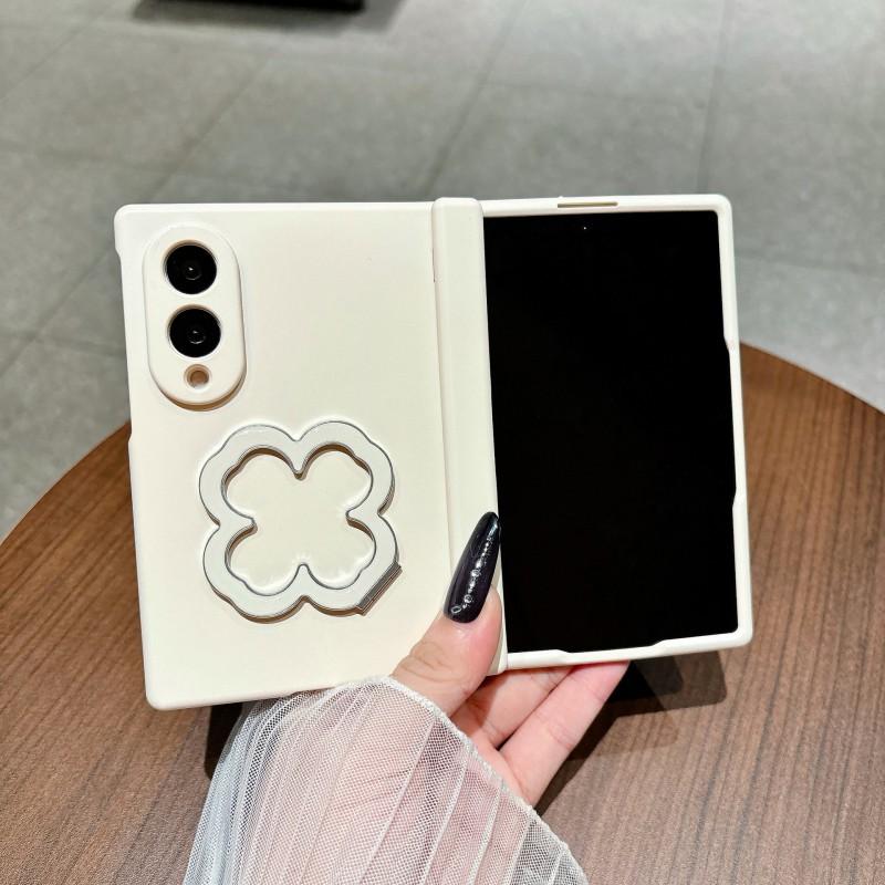 Full Coverage Shockproof Case With Rotating Stand Galaxy Z Fold8 Fold7 Foldable Phone PC Protective Cover