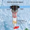 Large Capacity Fish Tank Pre-Filter and Waste Separator Pipeline