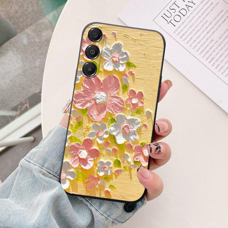 For Samsung Galaxy A16 Phone Case astronaut Silicone Camera Protection Back Cover For Samsung A56 A36 A26 A16 4G 5G Funda Coque