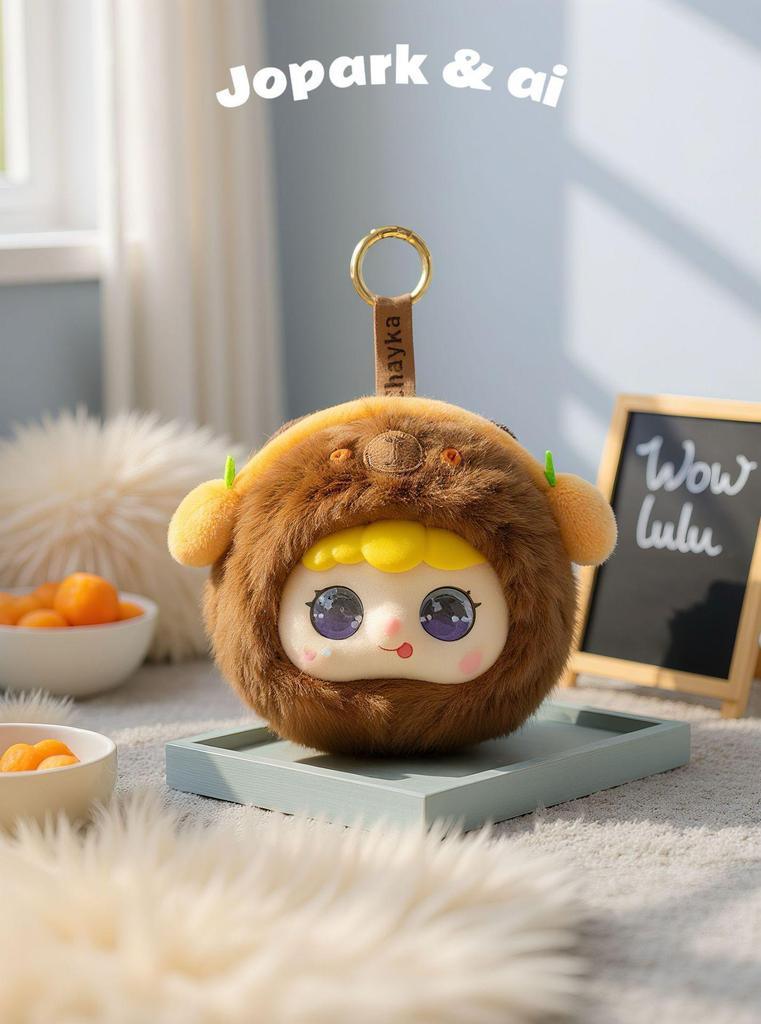 Умная игрушка с ИИ: Интерактивная успокаивающая плюшевая кукла-компаньон и универсальный кулон-рюкзак