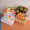 Japanese Dollhouse Mini Simulation Fruit Snack Rack Model Miniature Children'S Play House Ornament