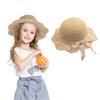 Umeloeo Straw Paper Baby Straw Wide Sun Baby Summer Hat with UV Protection and Sunscreen Ages 6 Months 2 Children's Hat, Kids' Hat, Girls' Hat, Brim,