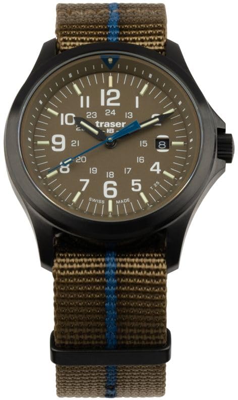 Мужские часы Tracer P67 Officer Pro KHAKI 111074, Коричневые,