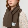 RAVEROUS Basic Plain Muffler_Brown