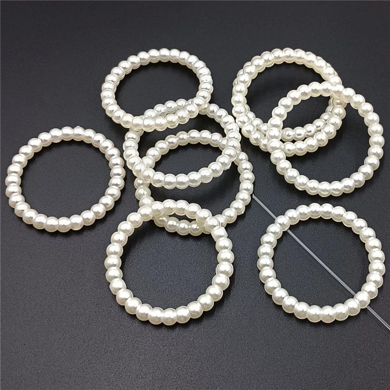Товары для дома и вечеринок Браслет DIY Материал из бисера 10/50/100 шт. Многообразные бусины Модные АБС-пластики Изготовление ювелирных изделий Ожерелье с искусственным жемчугом